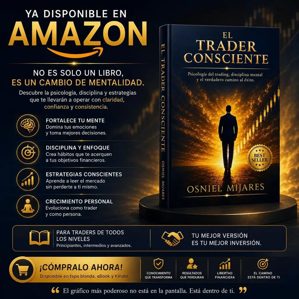 Publicidad de El Trader Consciente, de Osniel Mijares